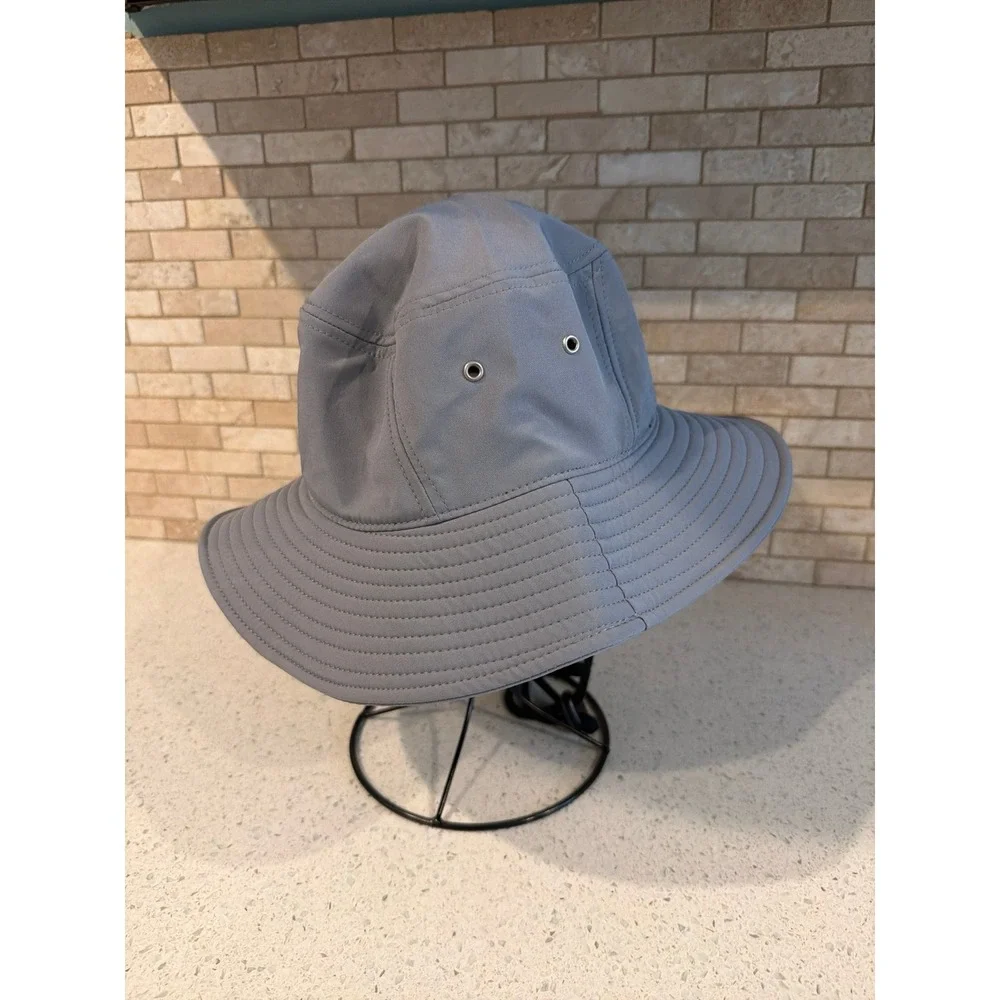 Adidas AeroReady Gray Wide Brim Bucket Hat Outdoor Sun Hat Unisex